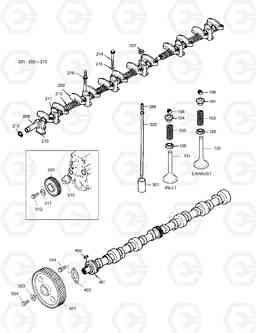 006 VALVE MECHANISM SOLAR 130W-V, Doosan