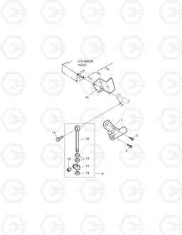 016 ALTERNATOR MOUNTING SOLAR 130W-V, Doosan