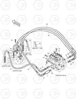 1230 MAIN PIPING(3) SOLAR 130W-V, Doosan