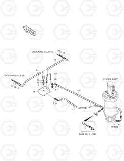 2185 CHOCKING PIPING SOLAR 130W-V, Doosan