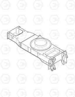 2250 CHASSIS FRAME SOLAR 130W-V, Doosan