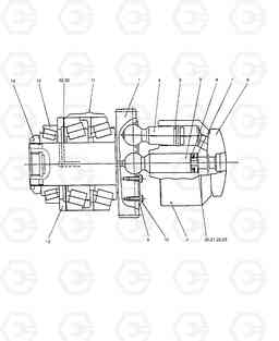 4172 ROTARY GROUP(2)-R.H. SOLAR 130W-V, Doosan