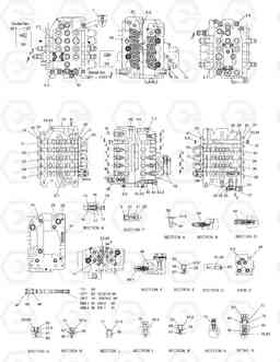 4325 CONTROL VALVE(2) SOLAR 130W-V, Doosan