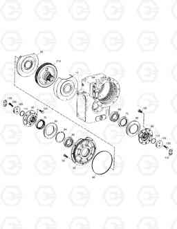 4736 OUTPUT SHAFT(1)-TRANSMISSION SOLAR 130W-V, Doosan