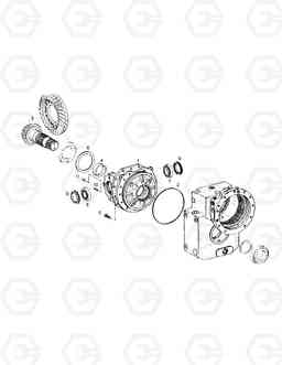 4740 DIFFERENTIAL CARRIER-REAR AXLE SOLAR 130W-V, Doosan
