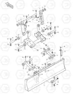 6280 DOZER BLADE-GERMAN HOMOLOGATION SOLAR 130W-V, Doosan