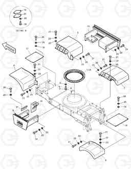 6290 CHASSIS COMPONENTS-GERMAN HOMOLOGATION SOLAR 130W-V, Doosan