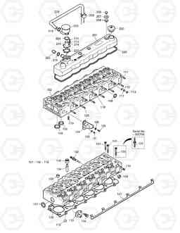 005 CYLINDER HEAD SOLAR 130W-V, Doosan