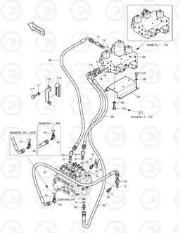 1380 PILOT PIPING(9) SOLAR 130W-V, Doosan