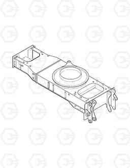 2250 CHASSIS FRAME SOLAR 130W-V, Doosan