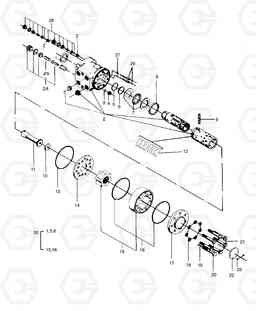 4330 STEERING VALVE SOLAR 130W-V, Doosan