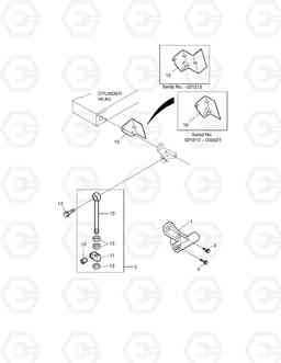 016 ALTERNATOR MOUNTING SOLAR 130-V, Doosan