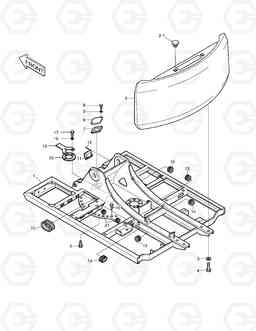 1100 MAIN FRAME SOLAR 130-V, Doosan