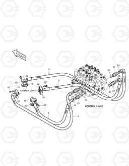 1260 MAIN PIPING(3) SOLAR 130-V, Doosan