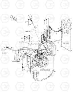 1310 PILOT PIPING(3) SOLAR 130-V, Doosan