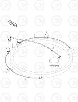 1601 LUBRICATION PIPING SOLAR 130-V, Doosan