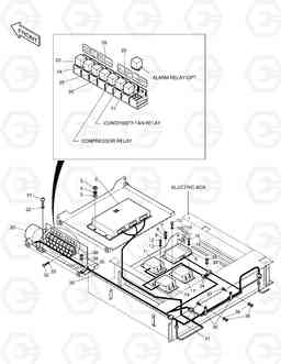 1620 ELECTRIC BOX ASS'Y(2) SOLAR 130-V, Doosan