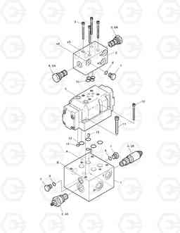 4390 OPTION VALVE SOLAR 130-V, Doosan