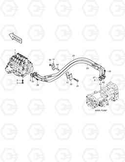 1240 MAIN PIPING(1) SOLAR 290LL, Doosan