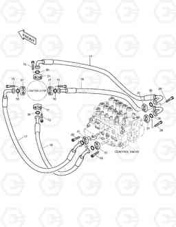 1280 MAIN PIPING(5) SOLAR 290LL, Doosan