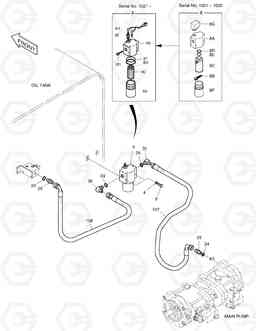 1300 PILOT PIPING(1) SOLAR 290LL, Doosan