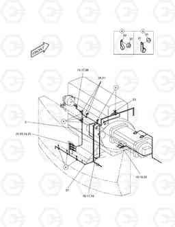 1690 ELECTRIC WIRING(2)-ENGINE SOLAR 290LL, Doosan