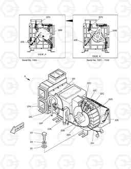 1710 AIRCONDITIONER(2)-AIRCON UNIT SOLAR 290LL, Doosan