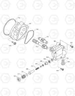 4120 GEAR PUMP SOLAR 290LL, Doosan