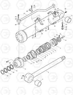 4320 ARM CYLINDER SOLAR 290LL, Doosan