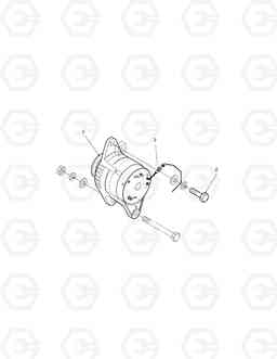 6400 ALTERNATOR SOLAR 290LL, Doosan