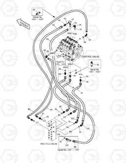 1340 PILOT PIPING(5) SOLAR 220LL, Doosan