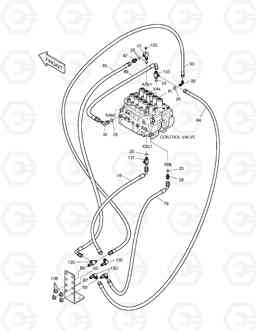 1341 PILOT PIPING(5-1) SOLAR 220LL, Doosan