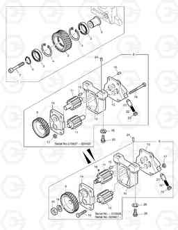 019 OIL PUMP SOLAR 330LC-V, Doosan