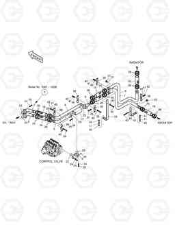 1220 OIL COOLER PIPING(2) SOLAR 330LC-V, Doosan