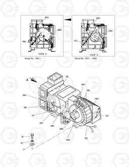 1740 AIRCONDITIONER(3)-AIRCON UNIT SOLAR 330LC-V, Doosan