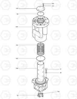 2170 CENTER JOINT SOLAR 330LC-V, Doosan