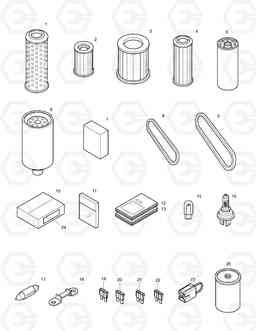 5110 SPARE PARTS SOLAR 330LC-V, Doosan