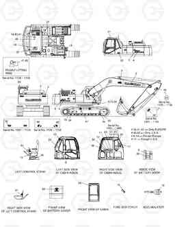 5130 NAME PLATE-ENGLISH SOLAR 330LC-V, Doosan