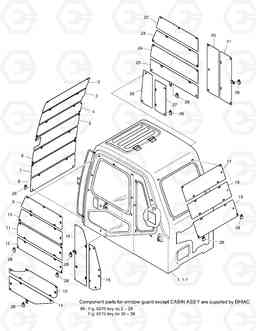 6270 WINDOW GUARD(1)-U.S.A SOLAR 330LC-V, Doosan