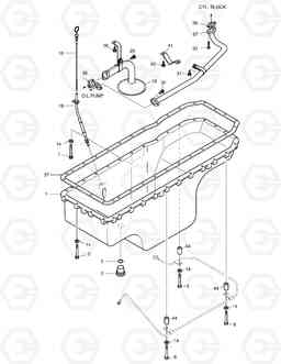 020 OIL PAN SOLAR 400LC-V, Doosan