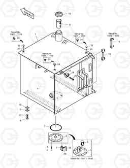 1180 FUEL TANK SOLAR 400LC-V, Doosan