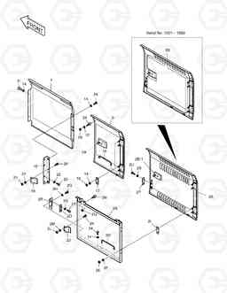 1530 COVER(2) SOLAR 400LC-V, Doosan