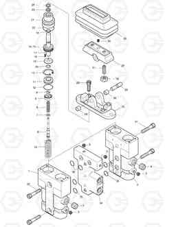 4192 PEDAL VALVE SOLAR 400LC-V, Doosan