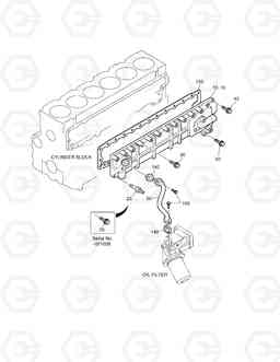 009 OIL COOLER SOLAR 200W-V, Doosan