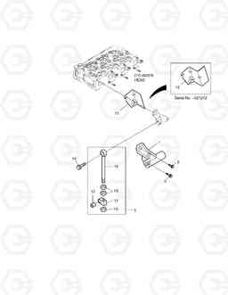 016 ALTERNATOR MOUNTING SOLAR 200W-V, Doosan