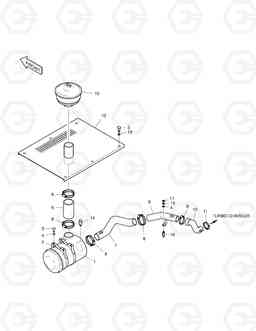 1150 AIR CLEANER ASS'Y SOLAR 200W-V, Doosan