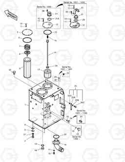 1190 OIL TANK SOLAR 200W-V, Doosan