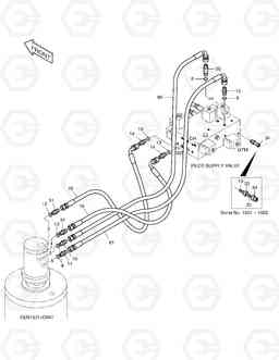 1400 PILOT PIPING(10) SOLAR 200W-V, Doosan