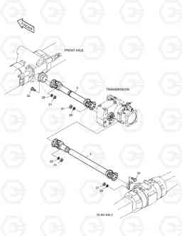 2140 POWER TRAIN(4)-SHAFT SOLAR 200W-V, Doosan