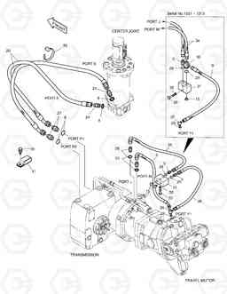 2220 PROPELLING PIPING(2)-GEAR SHIFT&TEST POR SOLAR 200W-V, Doosan